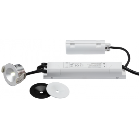 LED Emergency Downlight 230V IP20 3W EMPOWER3