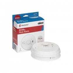 Heat Detector Mains comes with 9V Battery EI44e