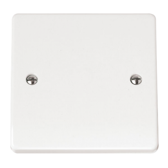 Blanking Plate White 1G Click CMA060