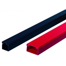 Falcon FSA2/BL Self-Adhesive Mini Trunking – 25mm x 16mm Black