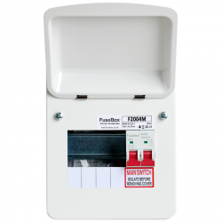 Consumer Unit 4 Way 100A F2004M