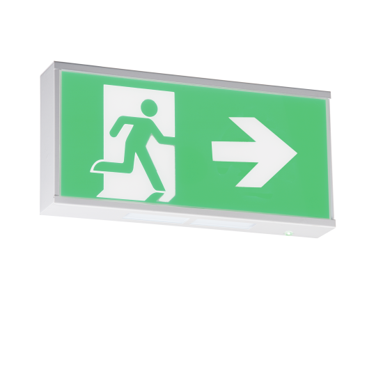 Running Man Legend with Right Facing Arrow Knightsbridge EMRUNR