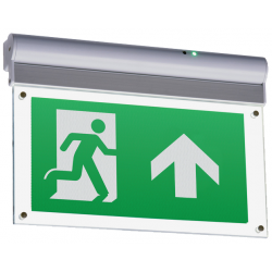 Emergency LED Exit Sign Wall or Ceiling Mounted IP20 230V Knightsbridge EMEXIT