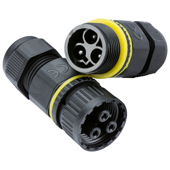 Cable Connector TP Plug & Socket IP68 16A JB0011