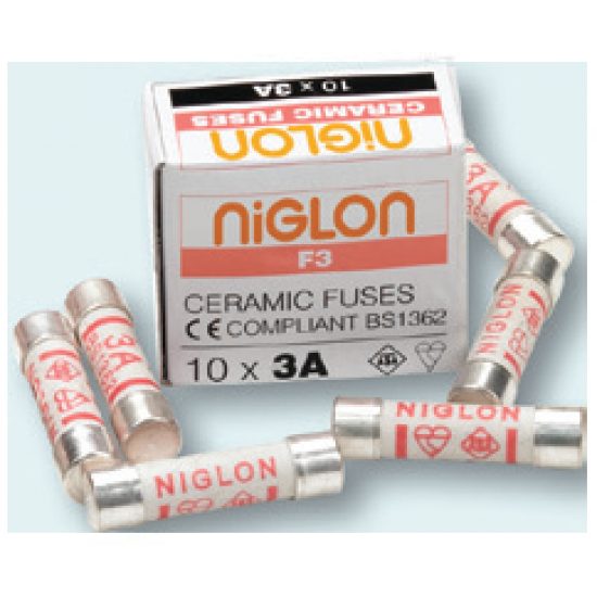 Plug Top Ceramic Fuse 13A